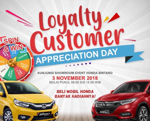 Showroom Event Honda Brio 3 November 2018