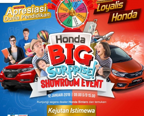 Honda Big Surprise, Loyalty Customer dan Apresiasi Pendidikan