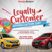 Showroom Event Honda Brio 3 November 2018