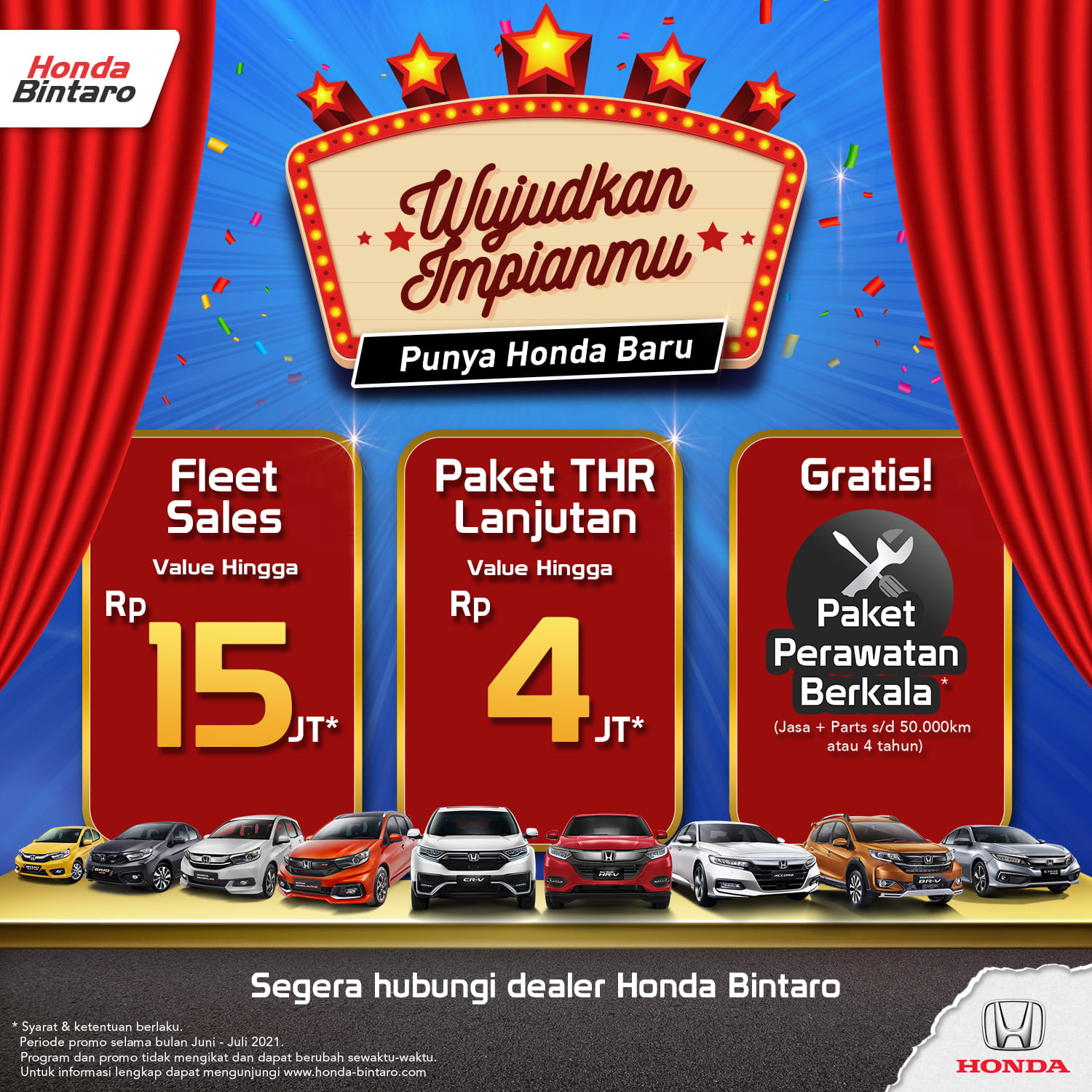 Wujudkan Impianmu dengan Honda Baru Feed