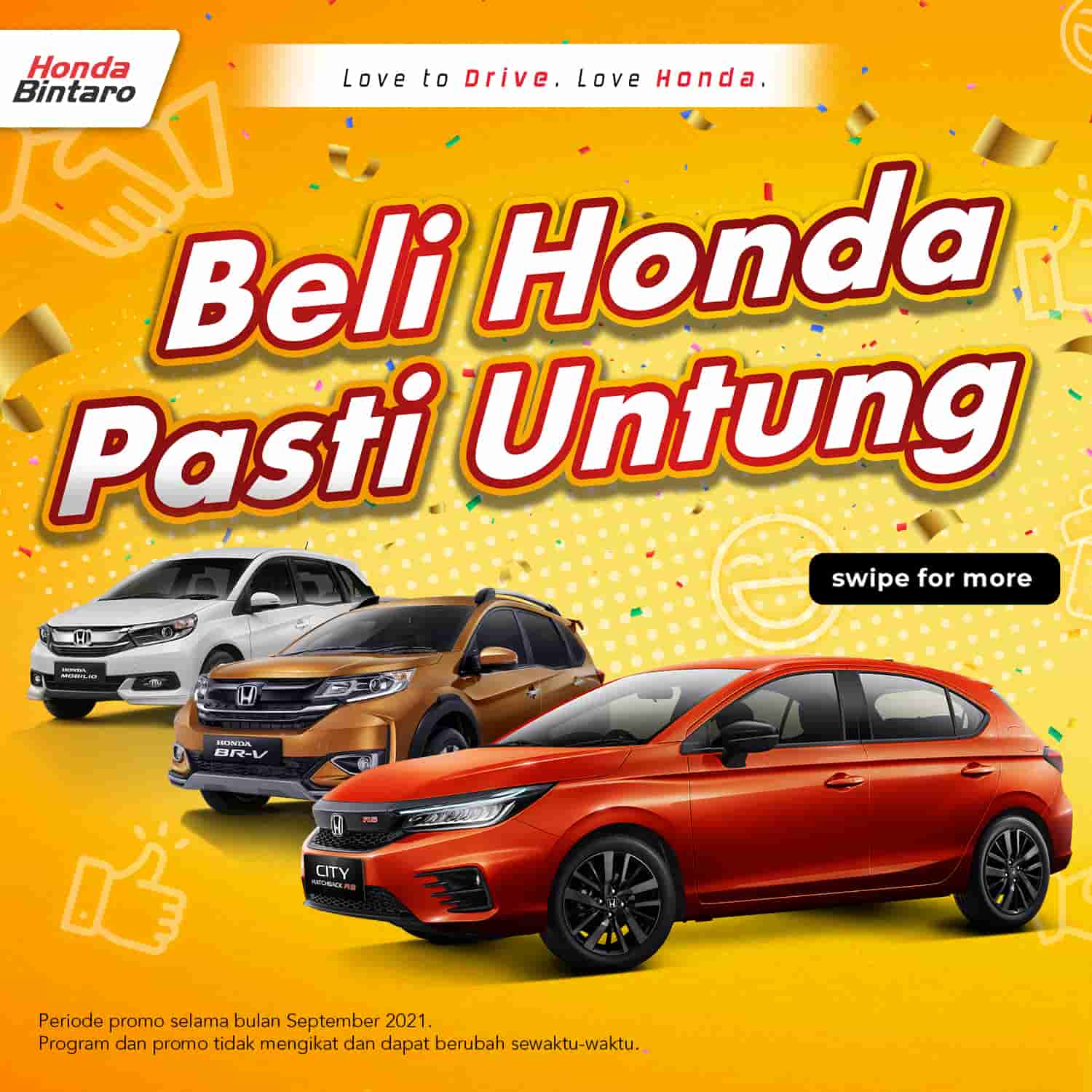 Honda Bintaro Authorized Honda Car Dealer Indonesia