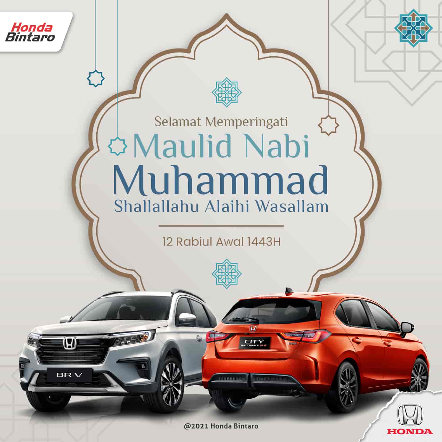 Maulid Nabi 1443H Honda Bintaro