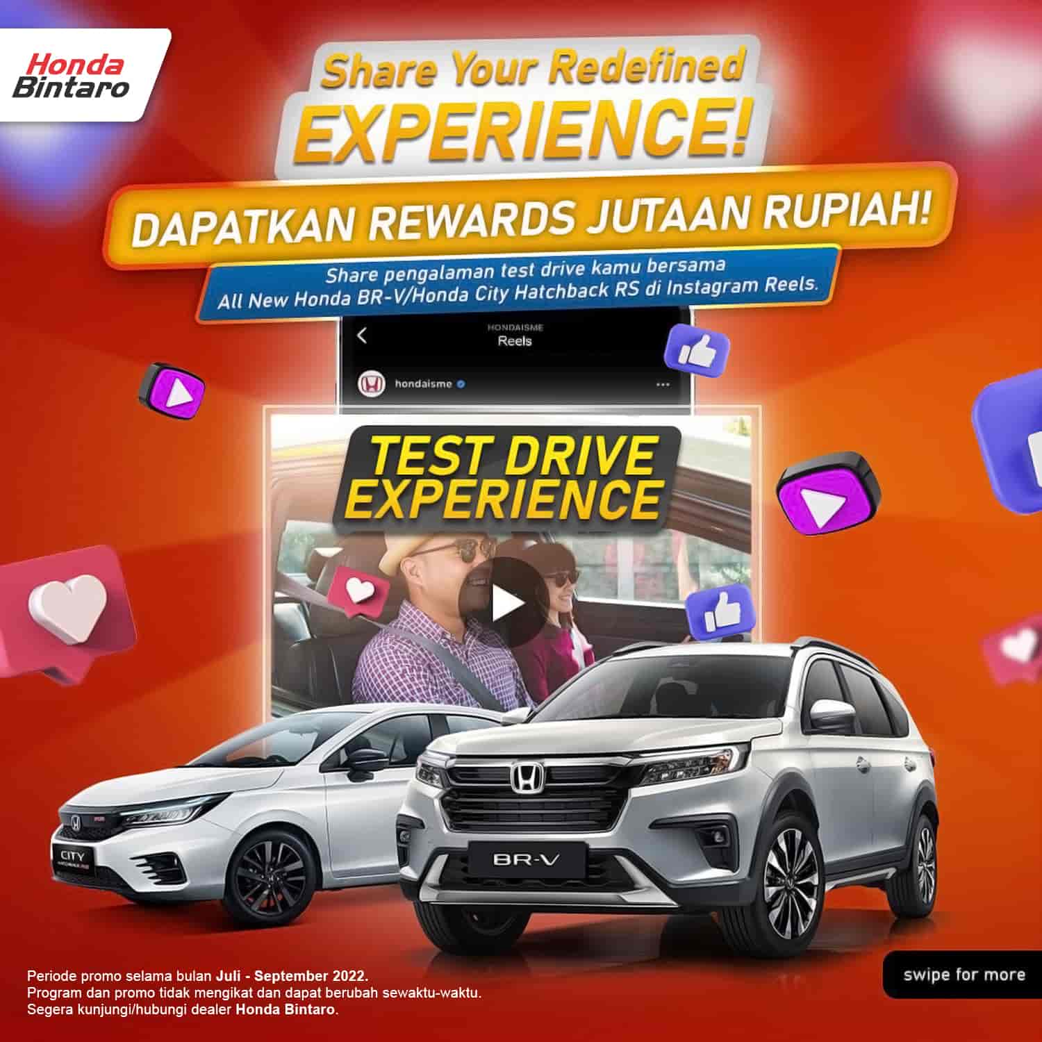 Promo Mobil Honda Bulan Juni s/d September 2022