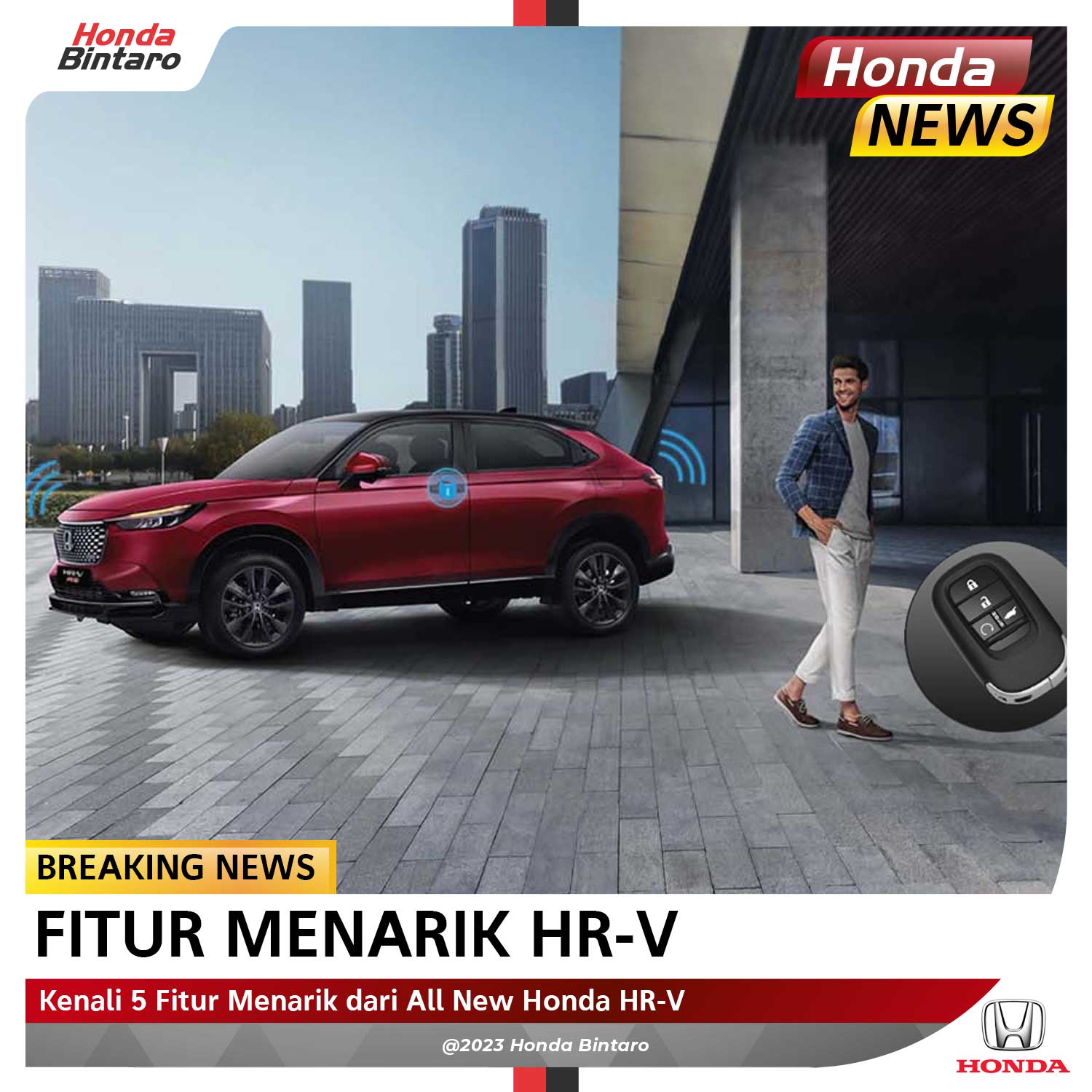 Kenali 5 Fitur Menarik All New Honda HR-V