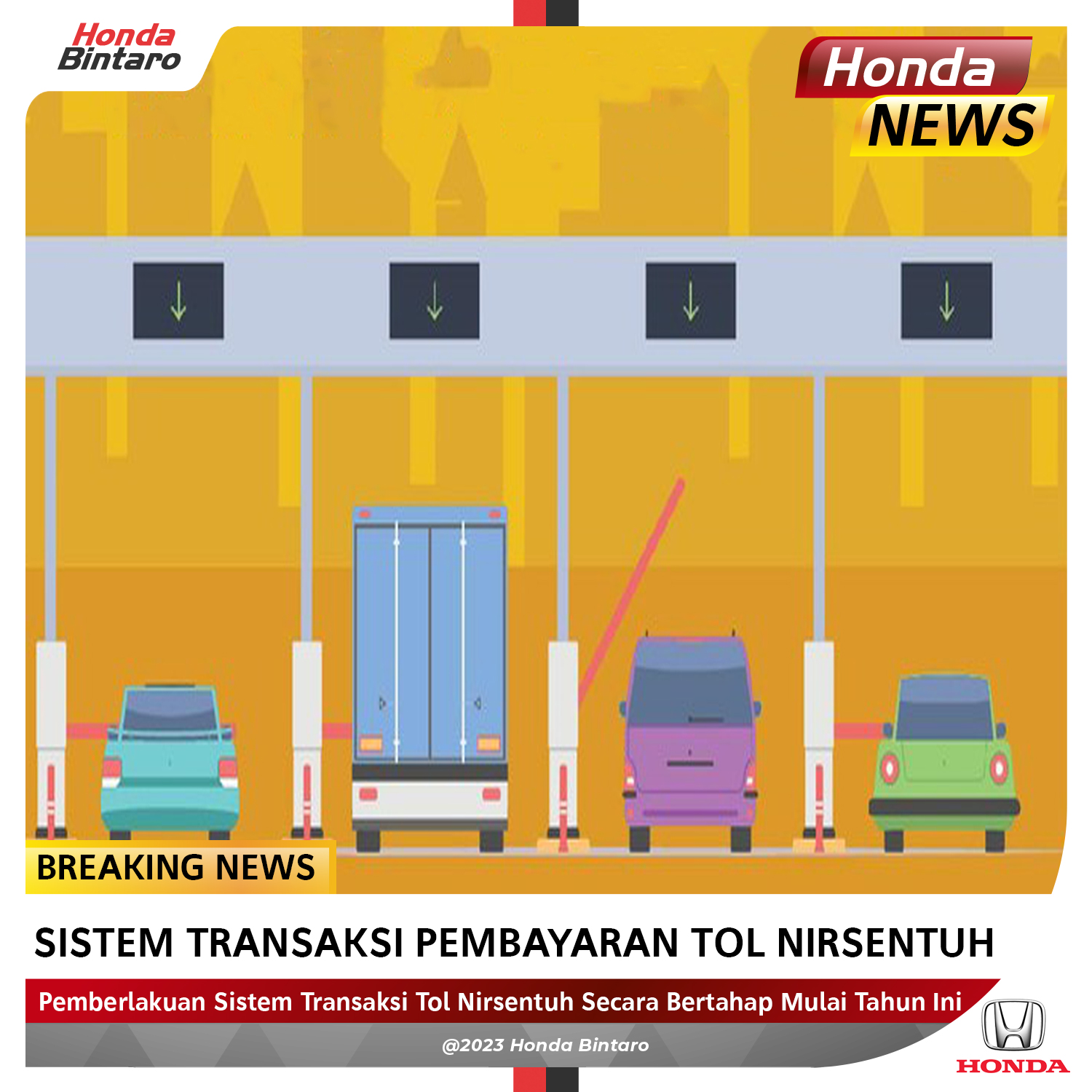 Sistem Transaksi Pembayaran Tol Nirsentuh