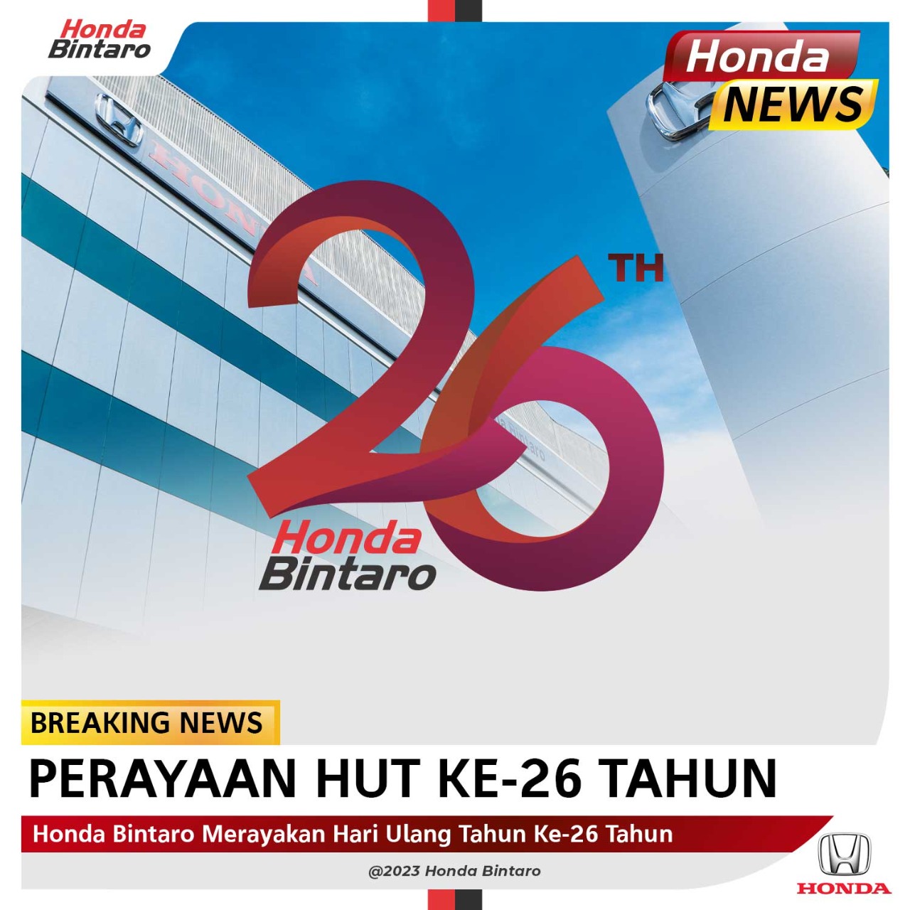 HUT-Honda-Bintaro-ke-26 HUT Honda Bintaro ke-26