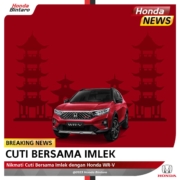 Nikmati Cuti Bersama Imlek dengan Honda WR-V