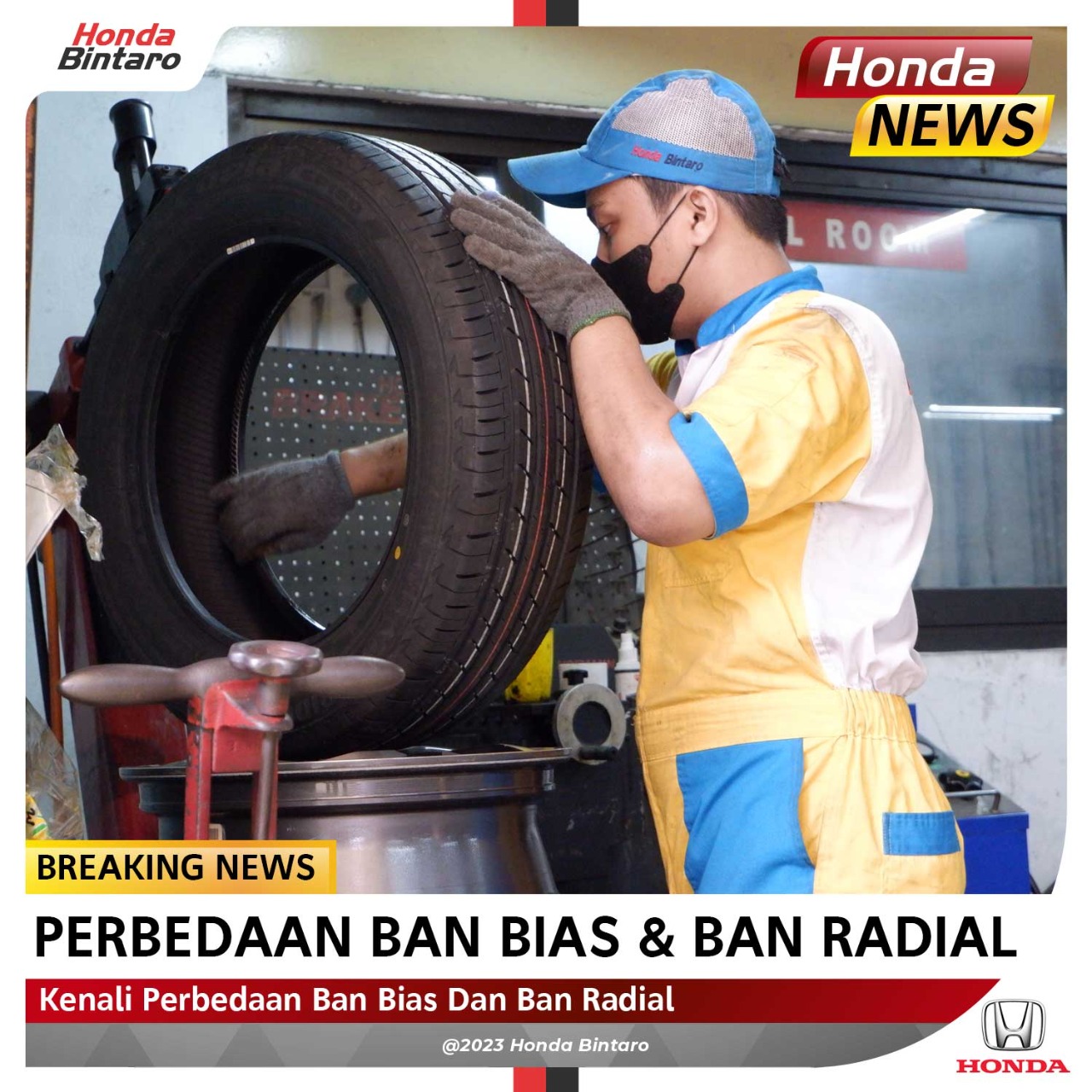 Kenali Perbedaan Ban Bias dan Ban Radial