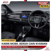 Tips Agar Kabin Mobil Bersih dan Nyaman