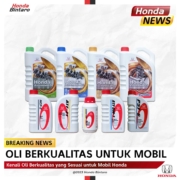 Oli-mesin-Honda Kenali Oli Berkualitas yang Sesuai untuk Mobil Honda