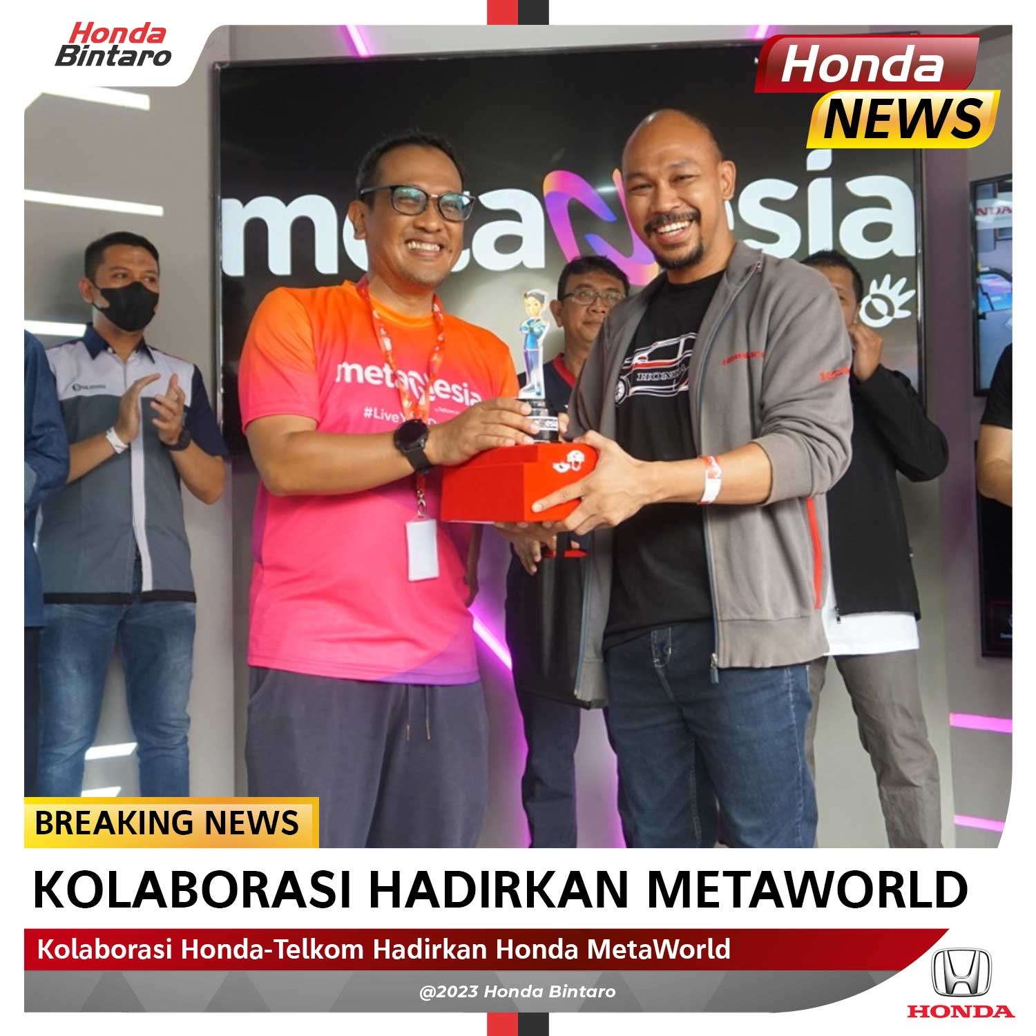 Kolaborasi Honda-Telkom Hadirkan Honda MetaWorld