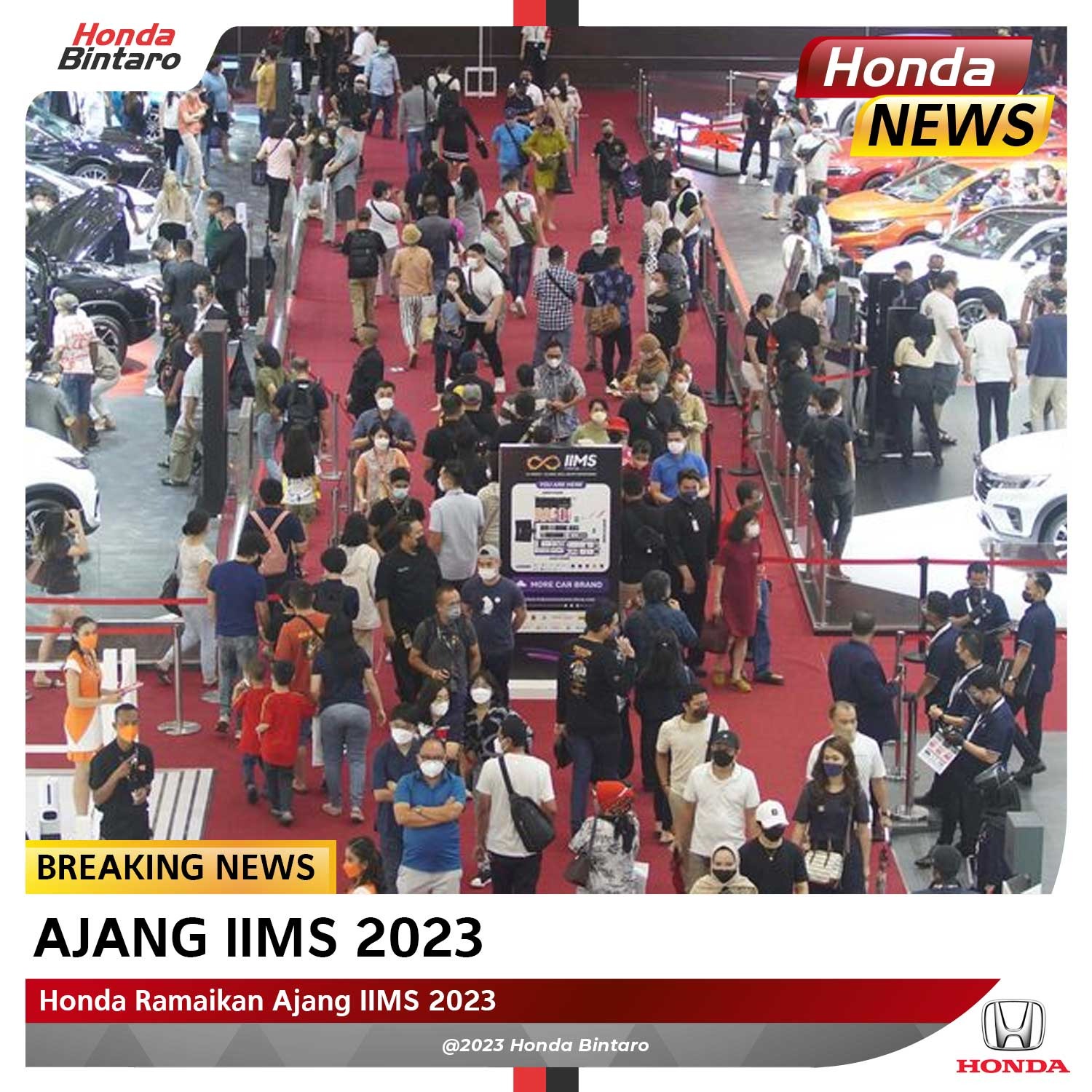 Honda Ramaikan Ajang IIMS 2023