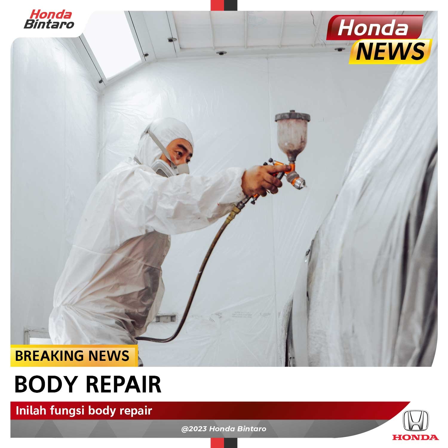 Inilah Fungsi Body Repair Honda Bintaro
