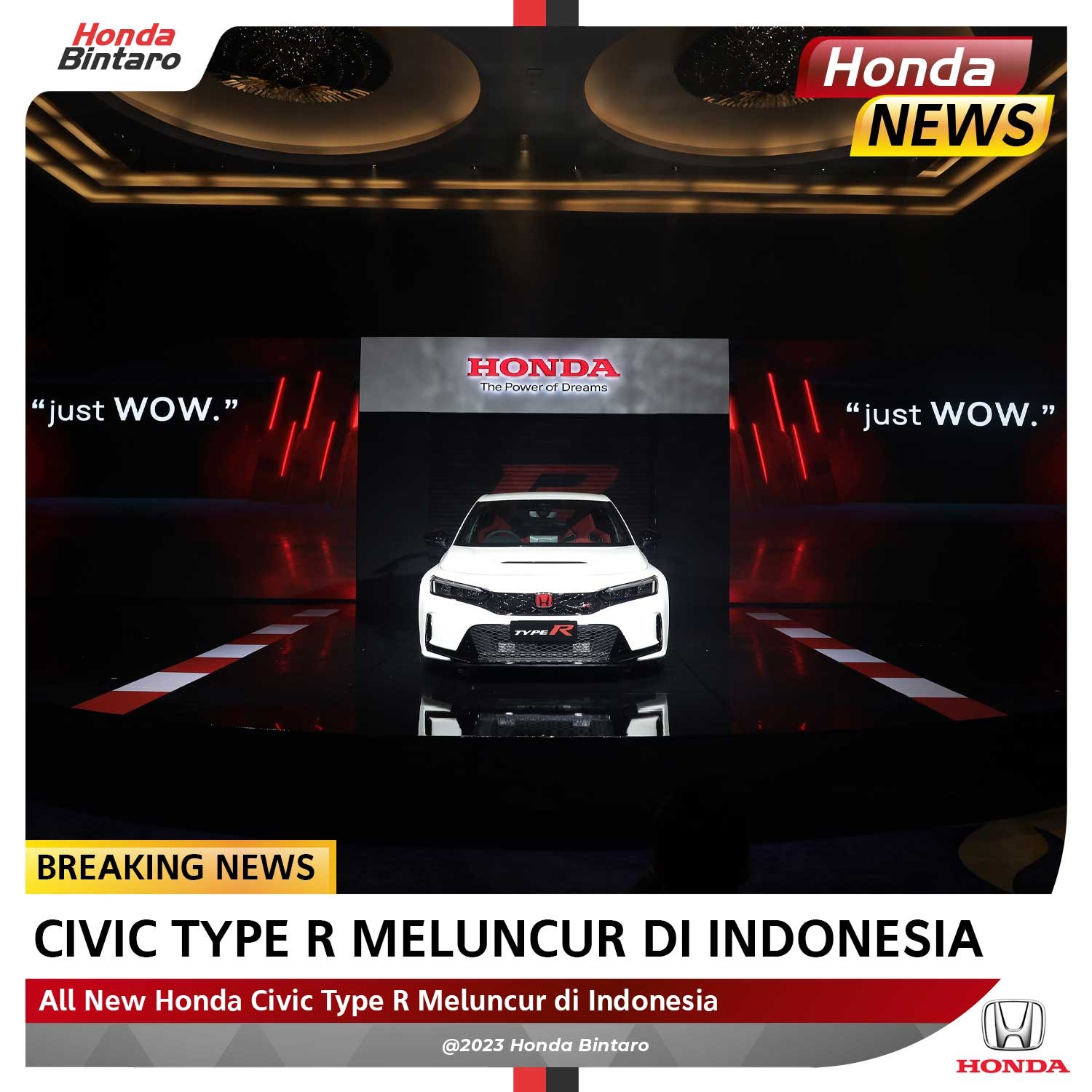 All New Honda Civic Type R Meluncur di Indonesia