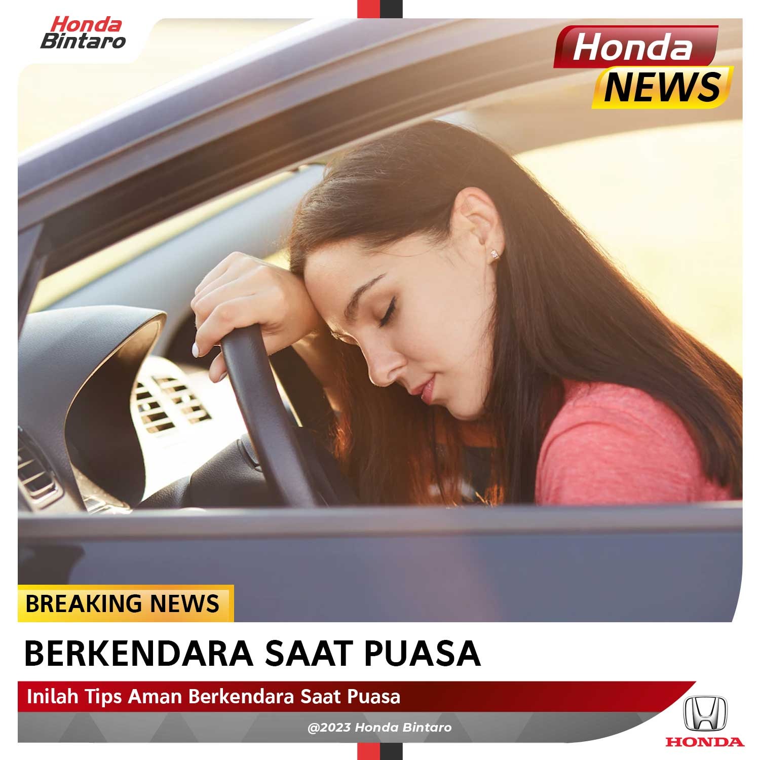 Inilah Tips Aman Berkendara Saat Puasa