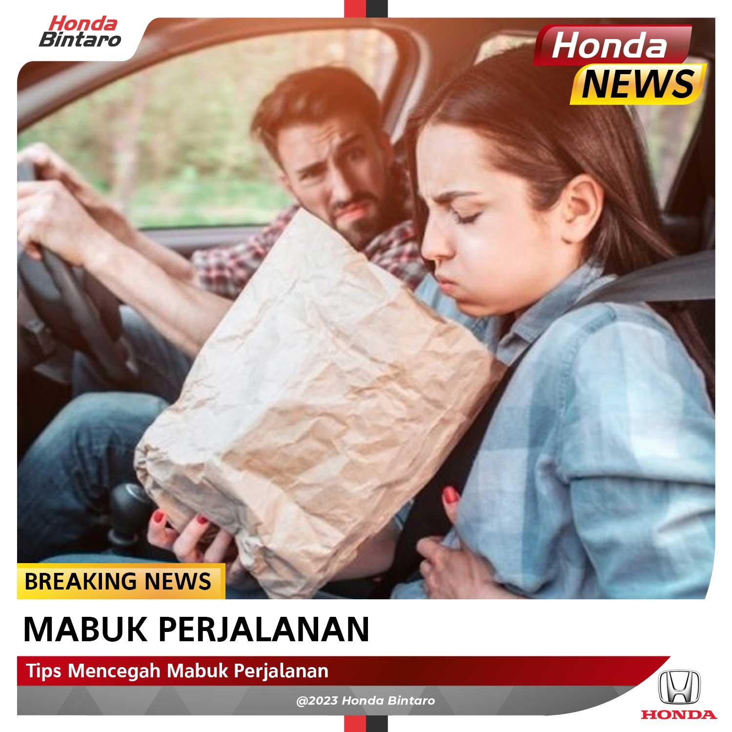 Tips Mencegah Mabuk Perjalanan