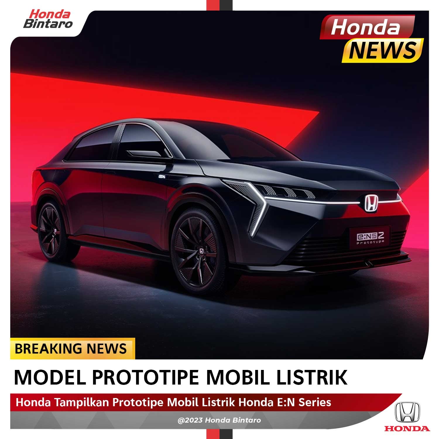 Honda-EN-Series Honda Tampilkan Prototipe Mobil Listrik Honda E:N Series