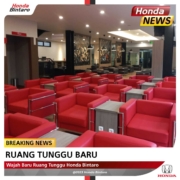 Wajah Baru Ruang Tunggu Honda Bintaro