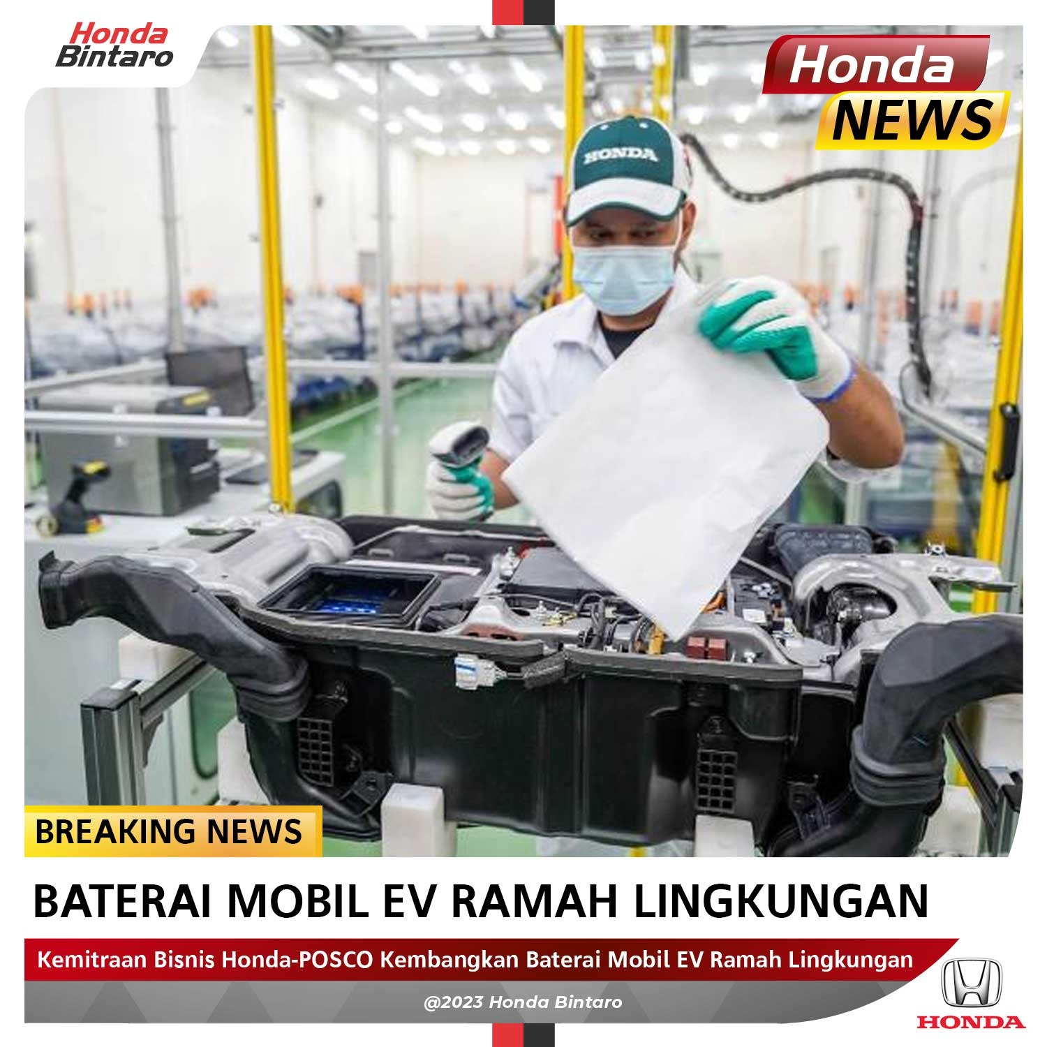 Mobil-EV Kemitraan Bisnis Honda-POSCO Kembangkan Baterai Mobil EV Ramah Lingkungan