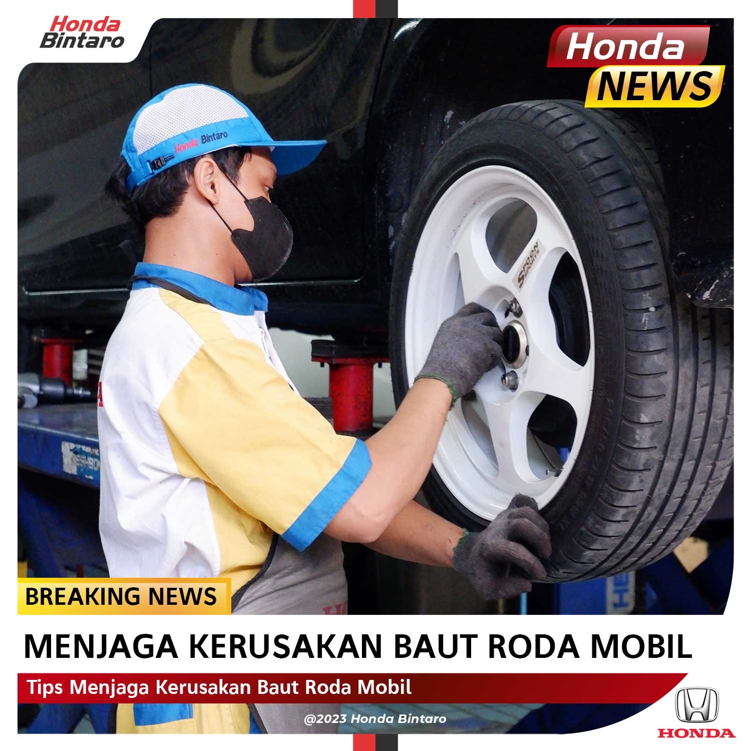 Tips Menjaga Kerusakan Baut Roda Mobil