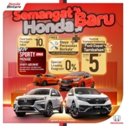 Promo-Honda-Baru Semangat Baru untuk Sambut Honda Baru!