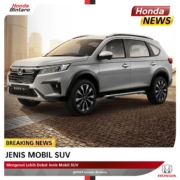 SUV-Honda Mengenal Lebih Dekat Jenis Mobil SUV