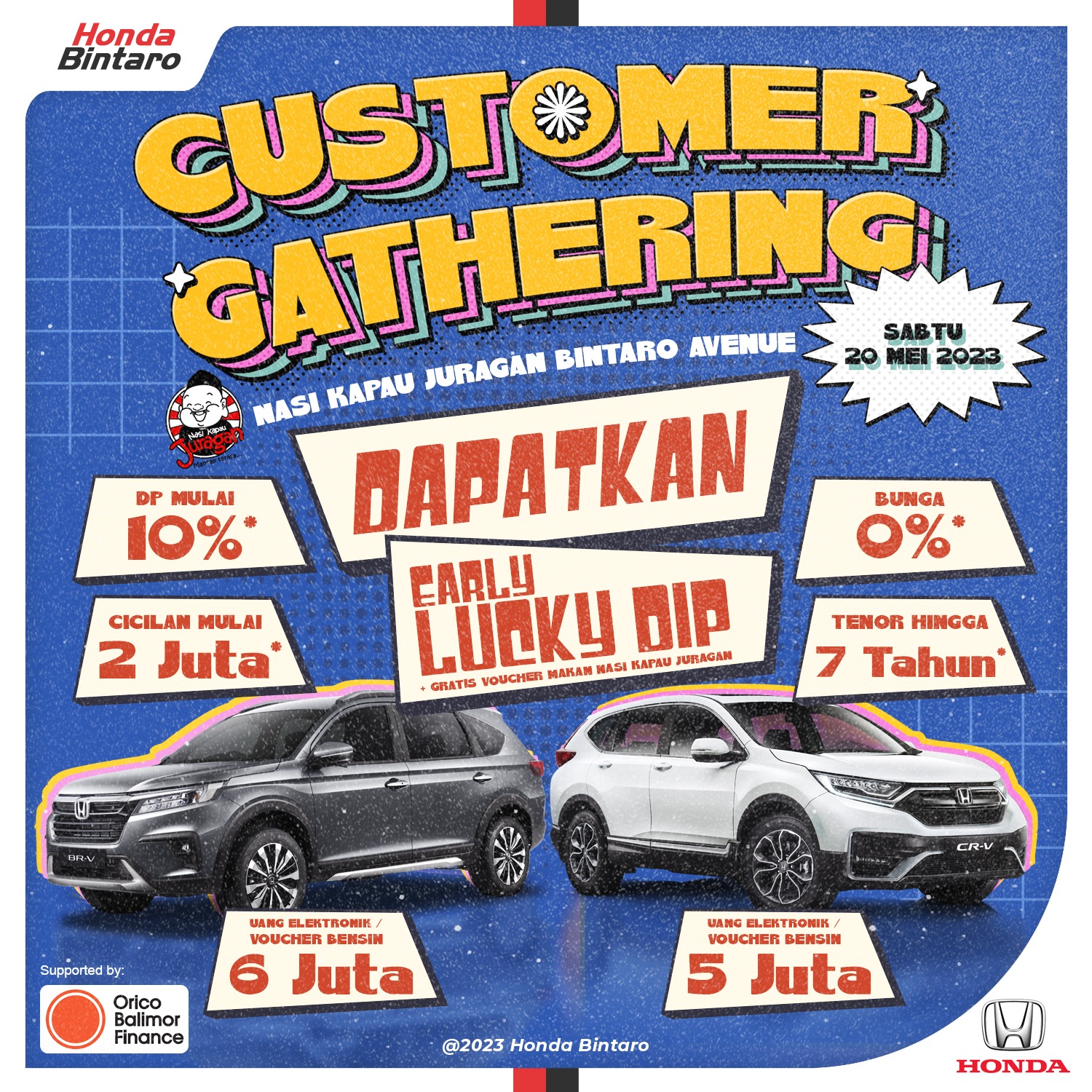 Customer Gathering Honda Bintaro Hadir Kembali - 20 Mei 2023