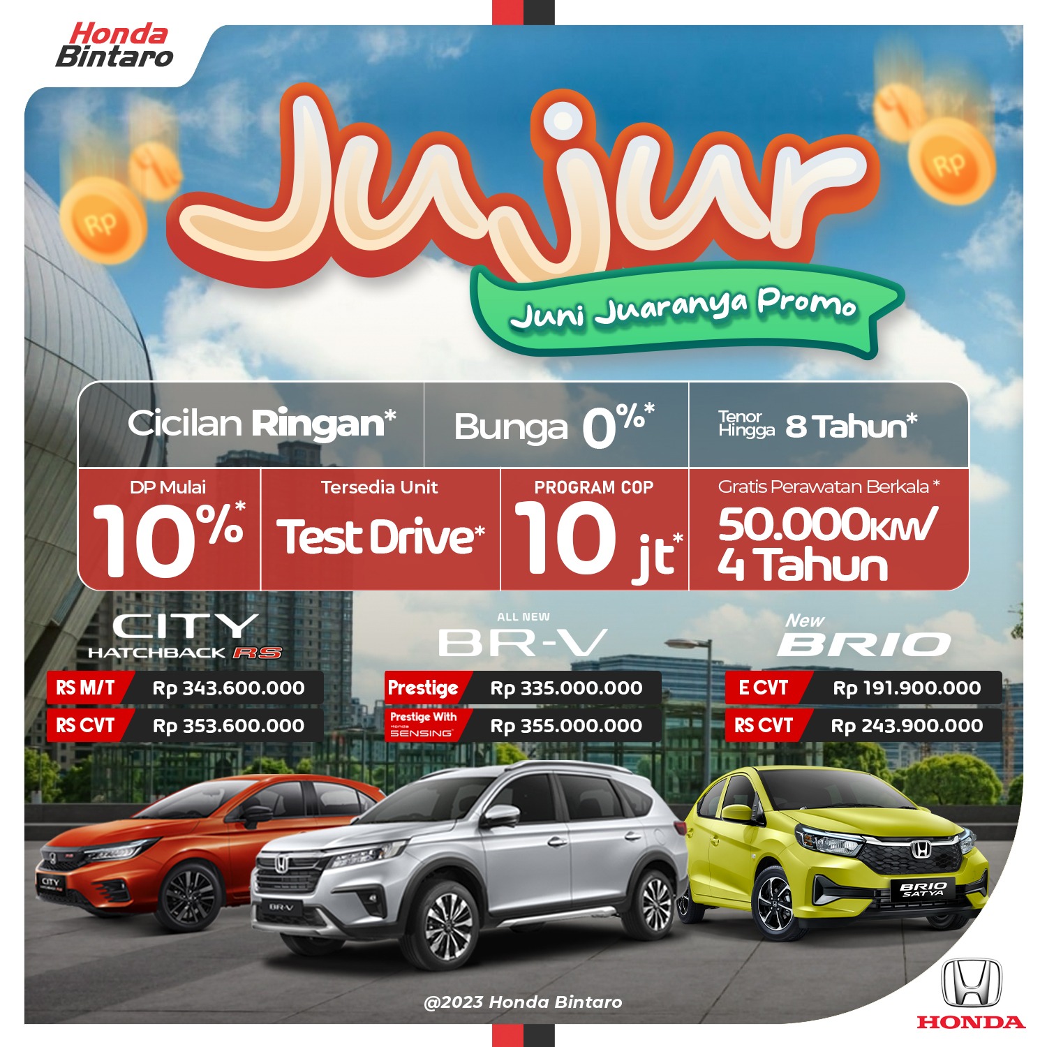 JUJUR (Juni Juaranya Promo) - Promo Juni 2023