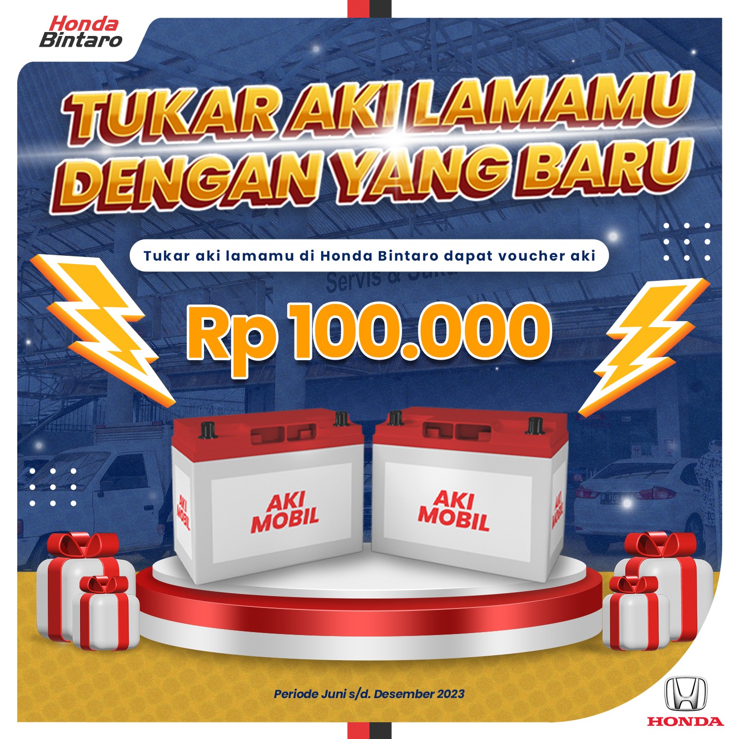 Program Trade In Aki Mobil Honda Bintaro - Honda Bintaro