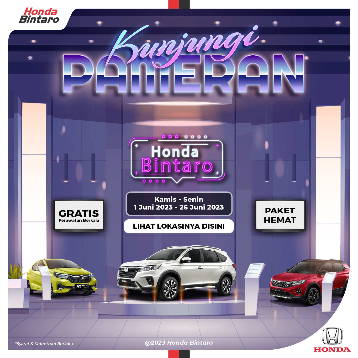 Pameran-Honda-Bintaro Kunjungi Segera Pameran Honda Bintaro
