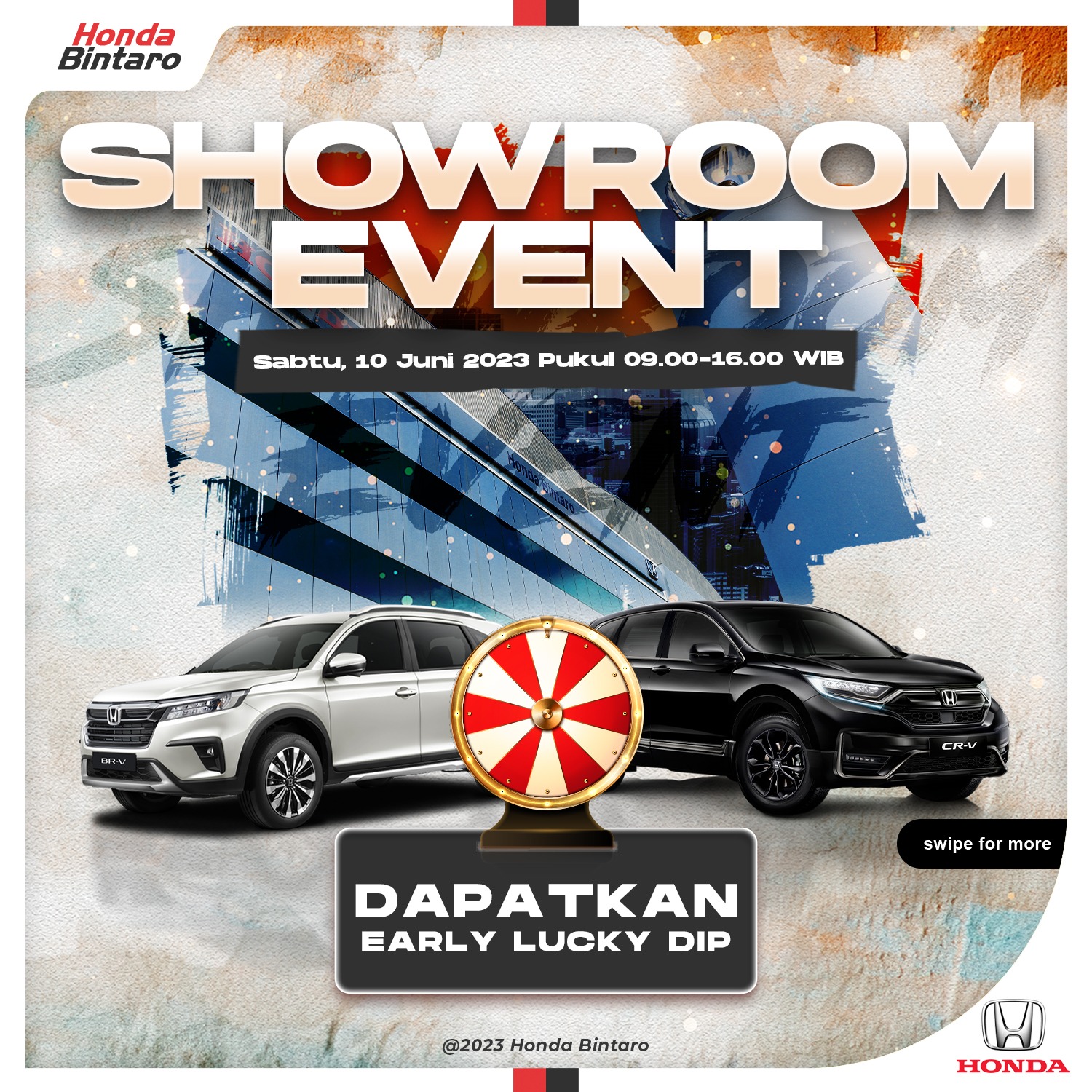 Promo-showroom-event Showroom Event dan Customer Gathering Honda Bintaro - 10 Juni 2023