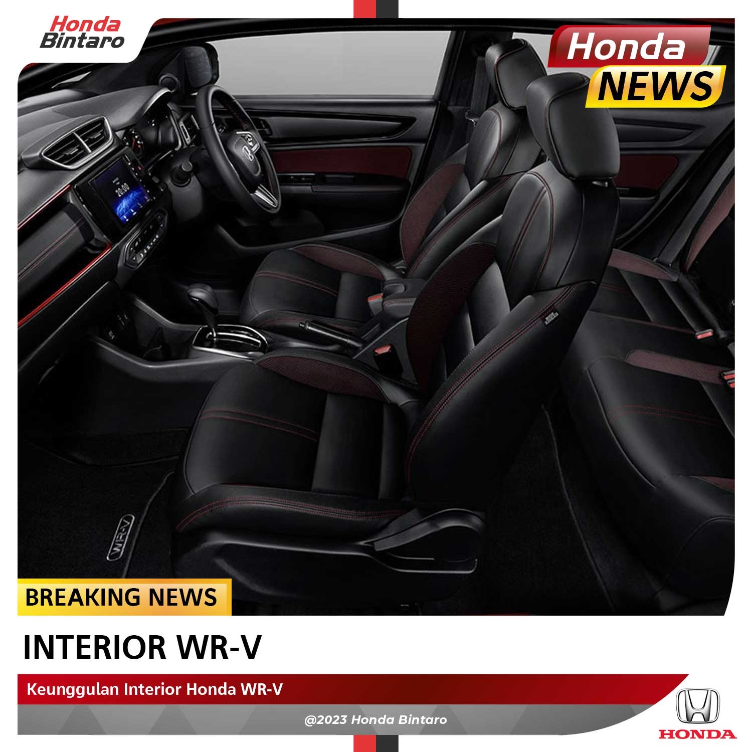 Interior-wrv Keunggulan Interior Honda WR-V