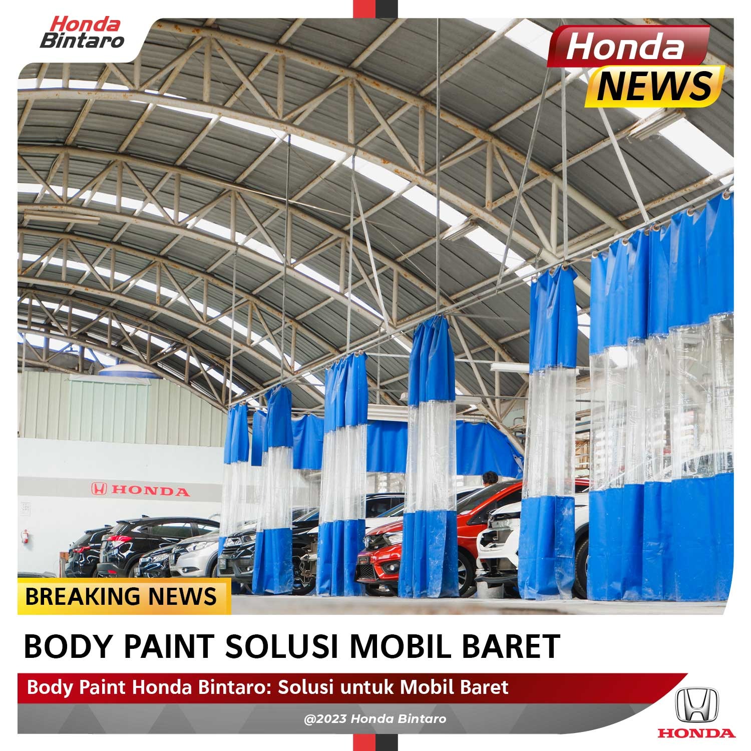 Body Paint Honda Bintaro: Solusi untuk Mobil Baret