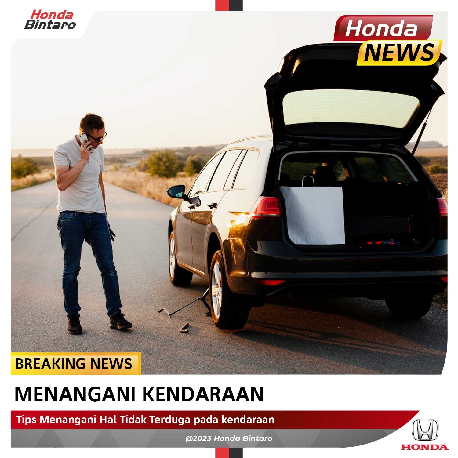 Situasi-darurat Tips Menangani Hal Tidak Terduga pada Kendaraan