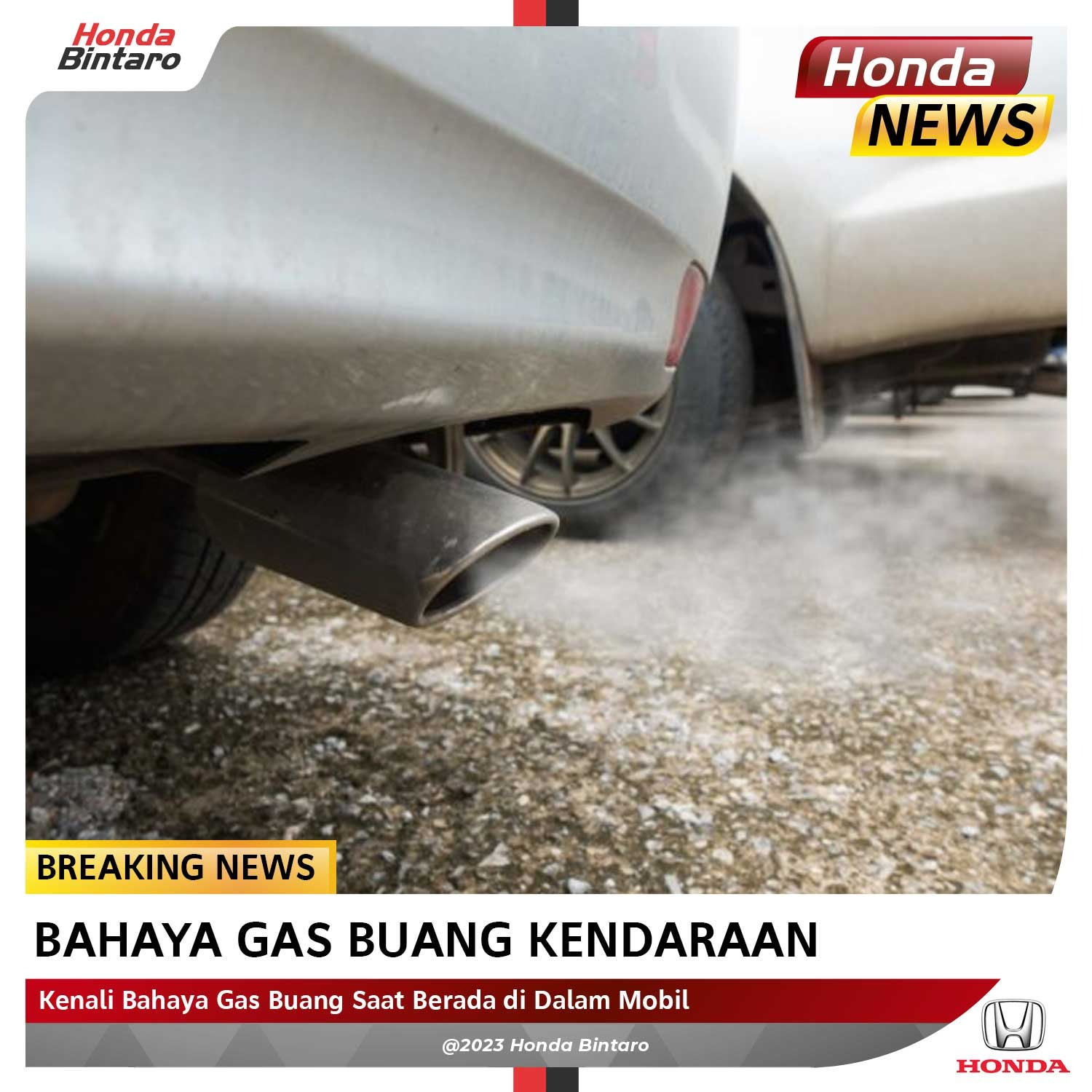Bahaya-gas-buang Kenali Bahaya Gas Buang Saat Berada di Dalam Mobil