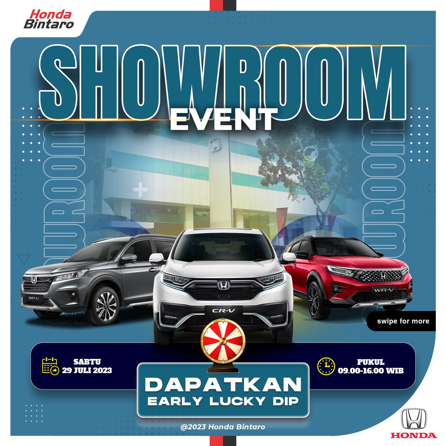 Penawaran Istimewa di Showroom Event dan Customer Gathering Honda Bintaro!