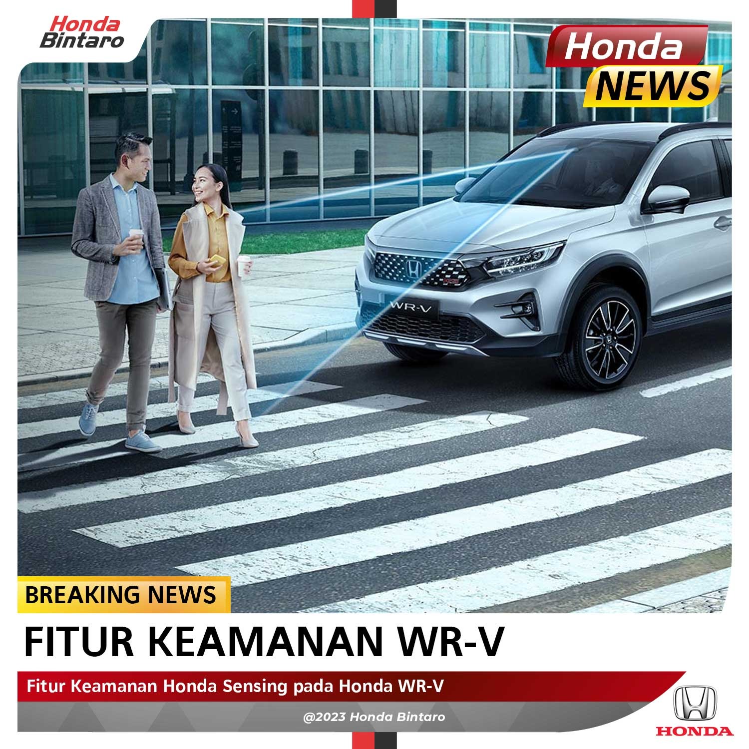 Fitur Keamanan Honda Sensing pada Honda WR-V