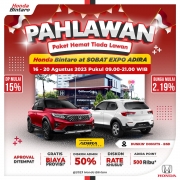 Kabar Gembira, Honda Bintaro at SOBAT EXPO ADIRA!