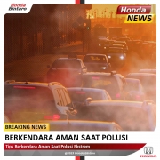 Tips Berkendara Aman Saat Polusi Ekstrem