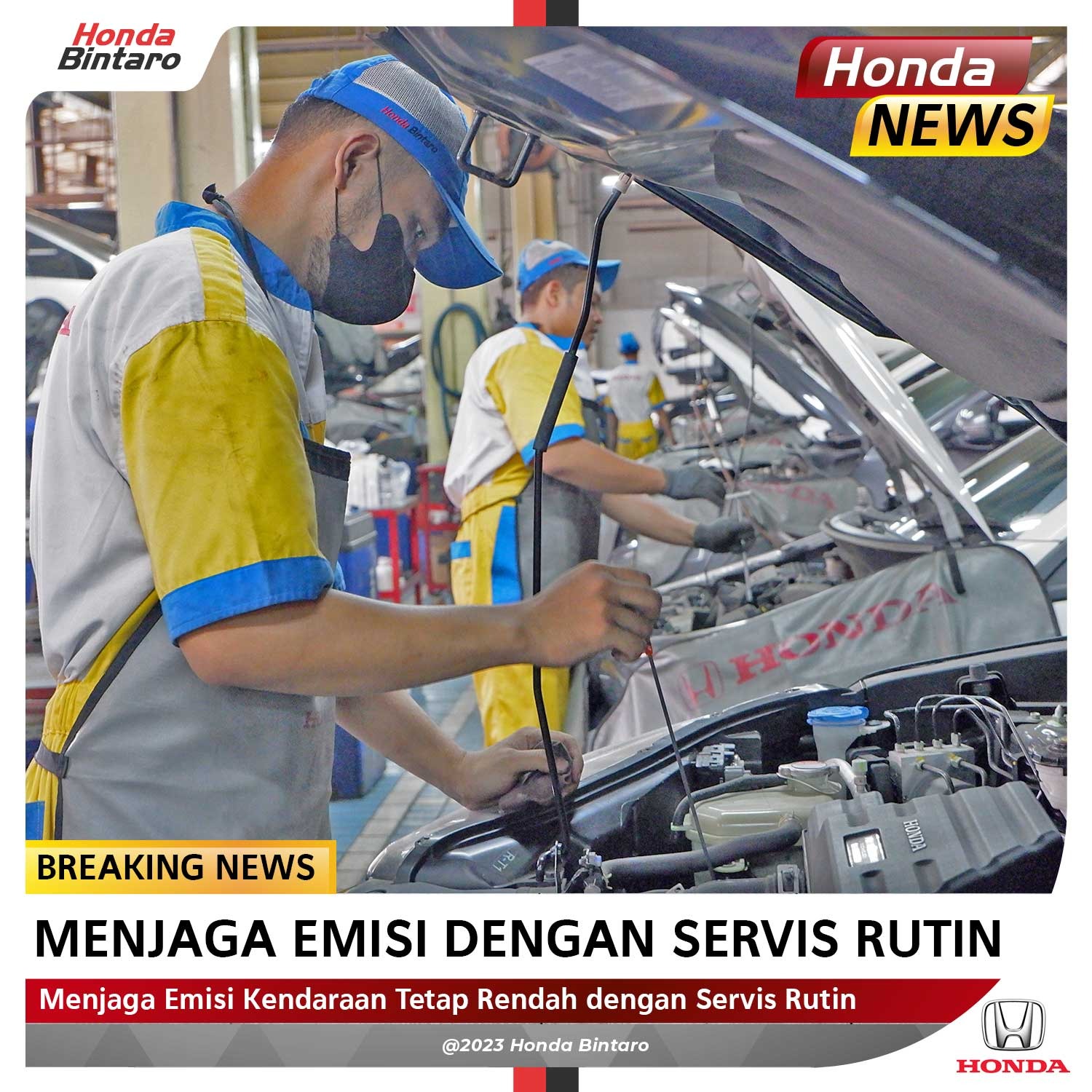 Servis-rutin Menjaga Emisi Mobil Tetap Rendah dengan Servis Rutin