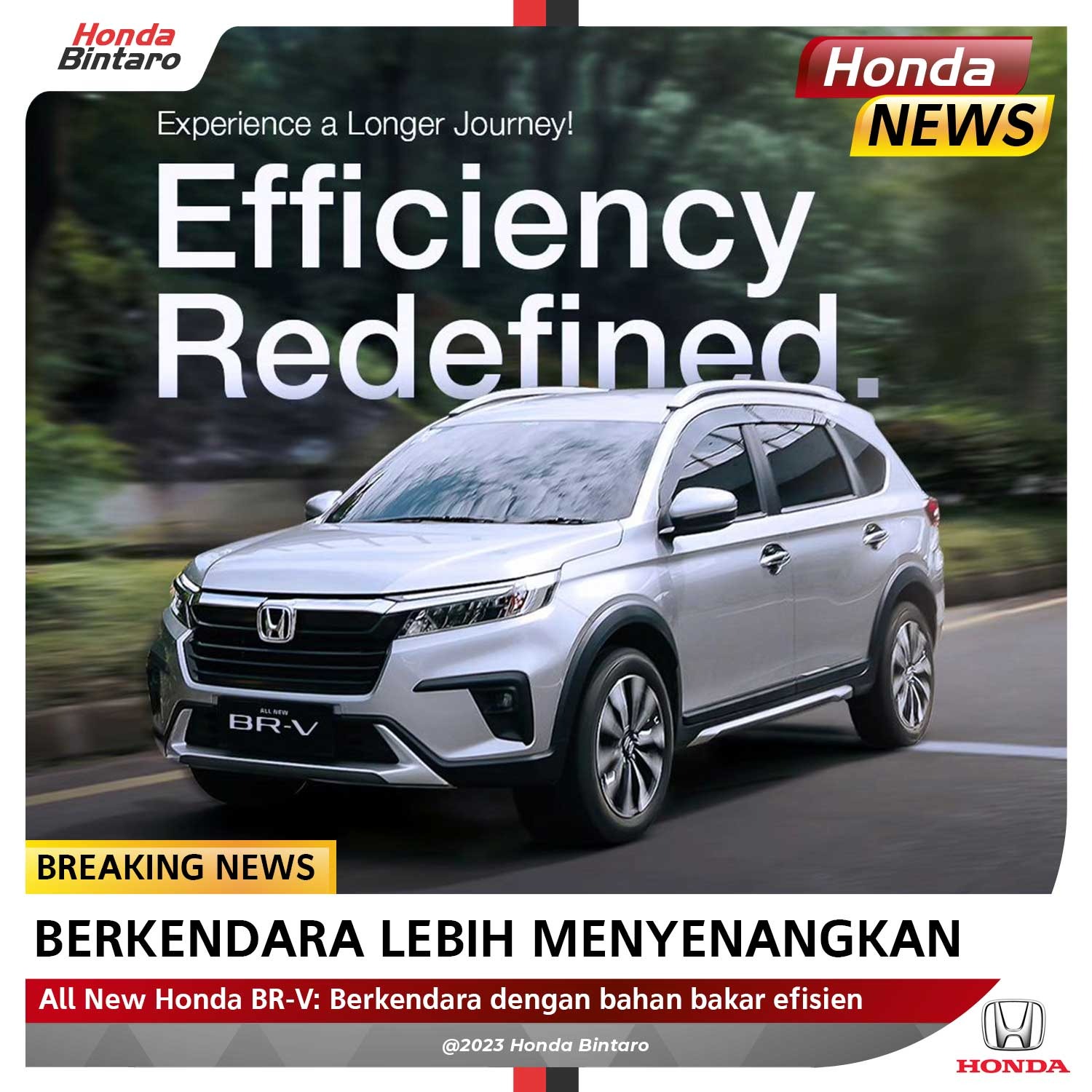Bahan-Bakar All New Honda BR-V: Berkendara dengan Bahan Bakar Efisien