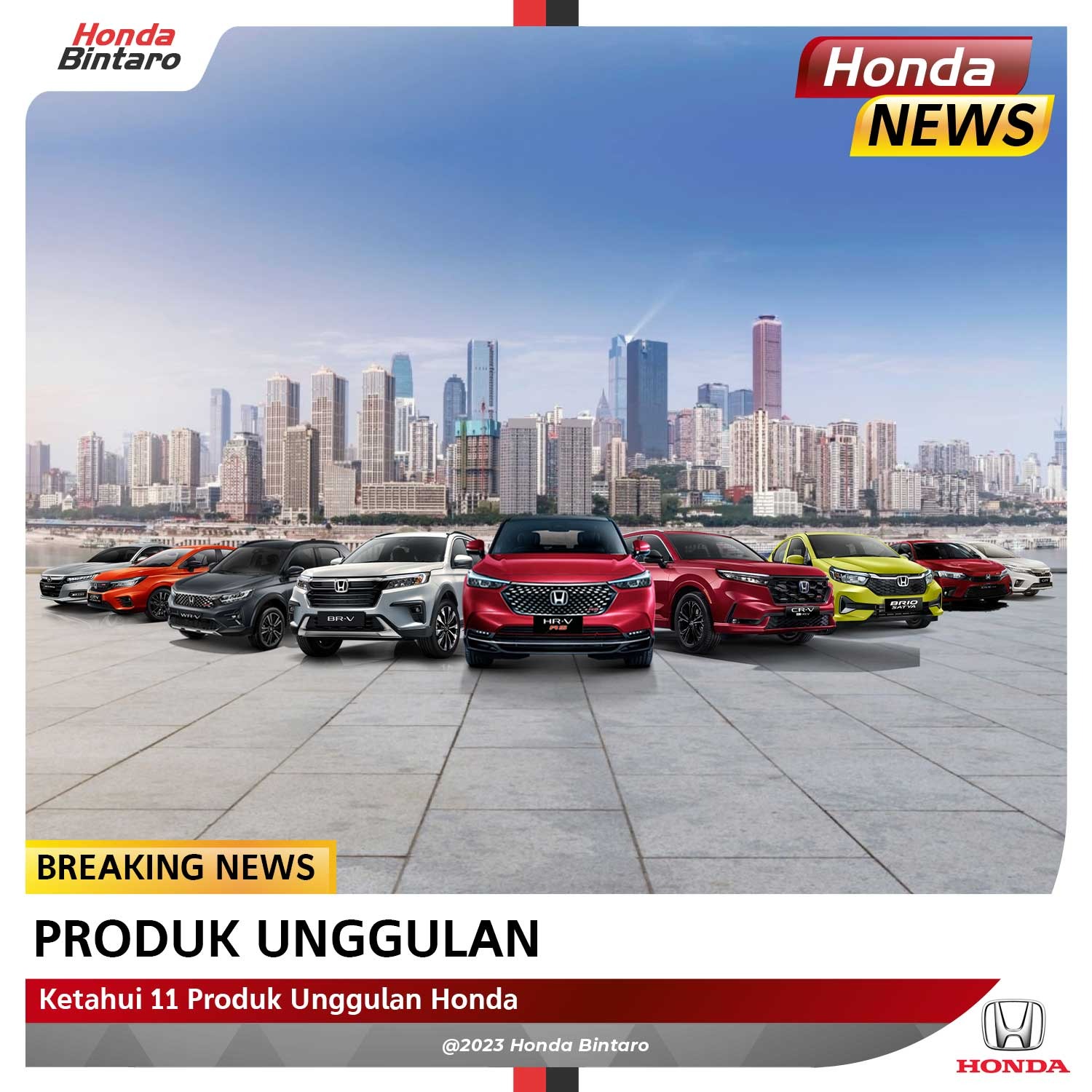 Ketahui 11 Produk Unggulan Honda di Indonesia
