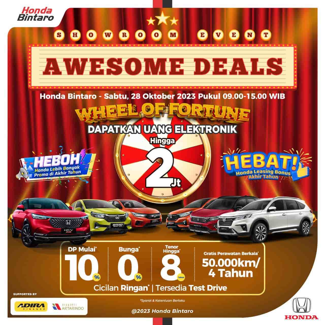 Awesome Deals Honda Bintaro 2023