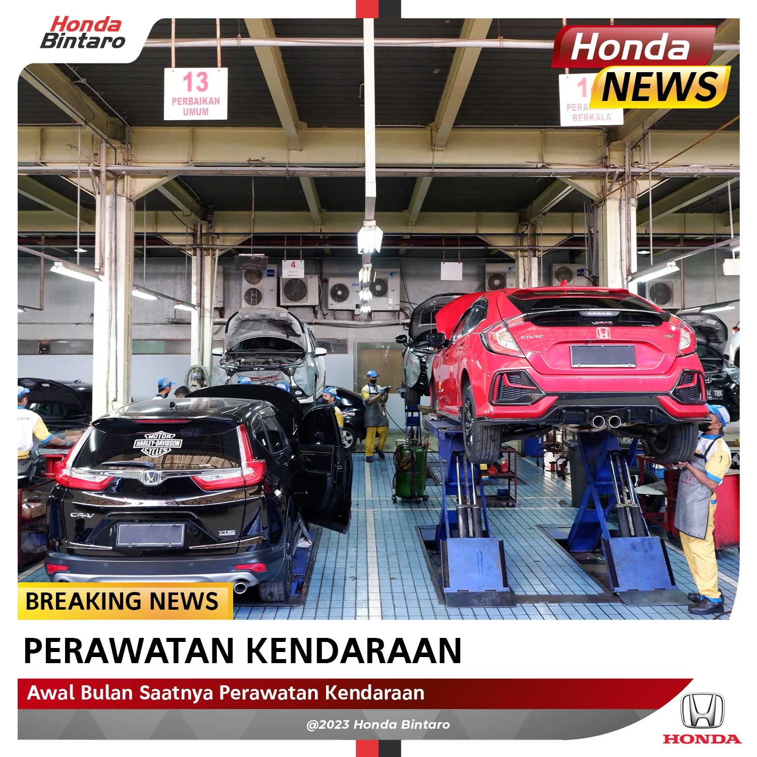 Awal Bulan Saatnya Perawatan Kendaraan