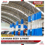 Dealer Honda Bintaro Menyediakan Layanan Body & Paint