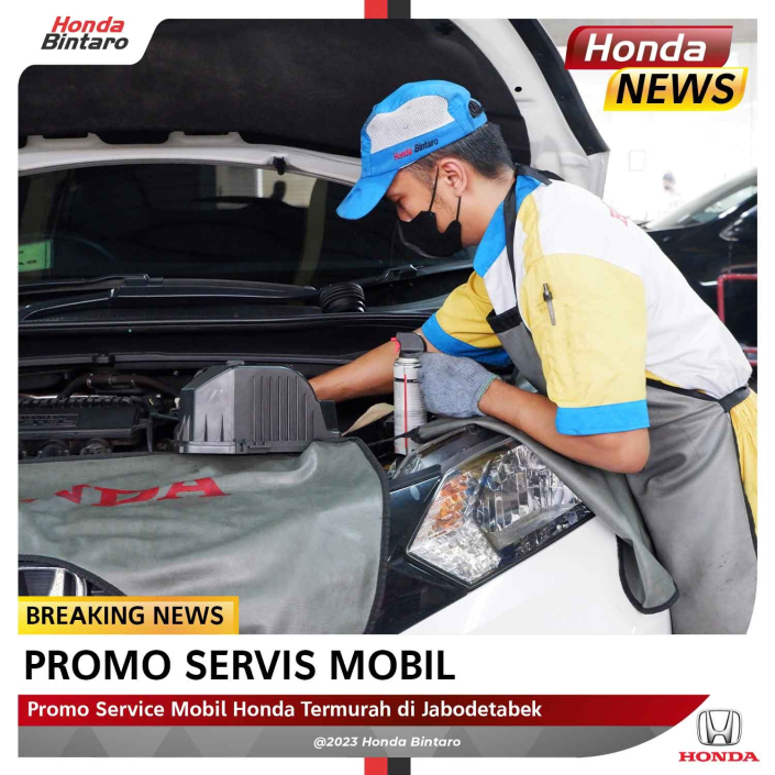 Promo Service Mobil Honda Termurah di Jabodetabek