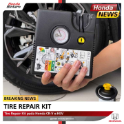 Tire Repair Kit pada Honda CR-V e:HEV