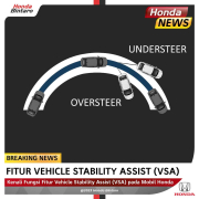 Kenali Fungsi Fitur Vehicle Stability Assist (VSA) pada Mobil Honda