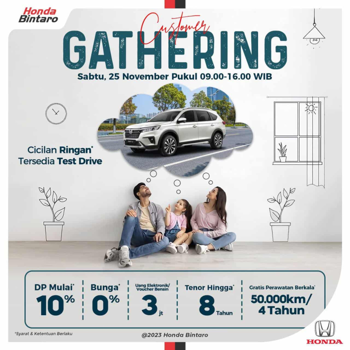 Customer Gathering Honda Bintaro - 25 November 2023