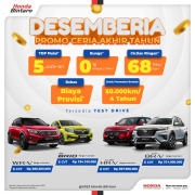 Promo Desemberia Akhir Tahun Honda Bintaro